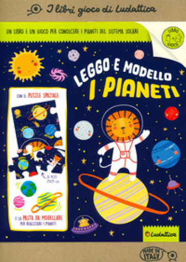 Leggo e modello i pianeti! Creativo. Ediz. a colori. Con 10 plastiline colorate. Con puzzle - Nina Viola