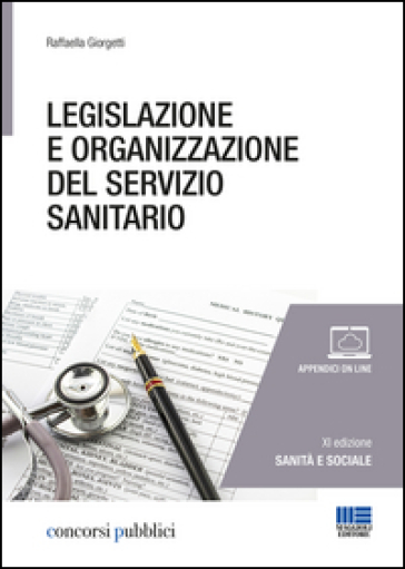 Legislazione e organizzazione del servizio sanitario - Raffaella Giorgetti