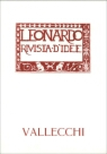 Leonardo 1903-1907 (rist. anast.)