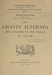 Les chants alternés des garçons et des filles en Annam