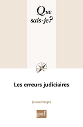 Les erreurs judiciaires