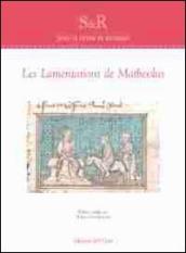 Les lamentations de Matheolus