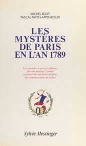 Les mystères de Paris en l an 1789