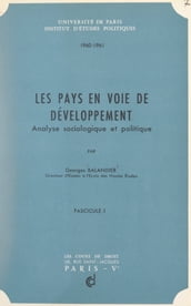 Les pays en voie de développement (1)