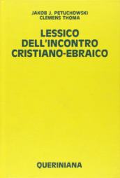 Lessico dell incontro cristiano-ebraico