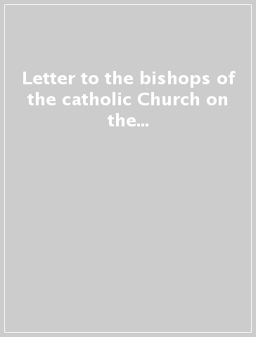 Letter to the bishops of the catholic Church on the collaboration of men and women in the Church and in the world