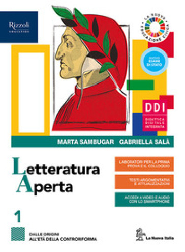 Letteratura aperta. Antologia della Divina Commedia. Per le Scuole superiori. Con e-book. Con espansione online - Marta Sambugar - Gabriella Salà