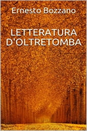 Letteratura d oltretomba