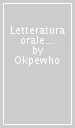 Letteratura orale dell Africa subsahariana