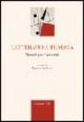 Letteratura tedesca. Manuale per l