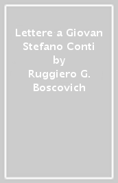 Lettere a Giovan Stefano Conti