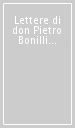 Lettere di don Pietro Bonilli a don Paolo Bonaccia