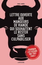 Lettre ouverte aux mangeurs de viande