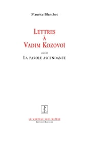 Lettres à Vadim Kozovoï