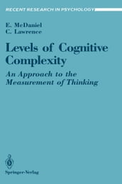 Levels of Cognitive Complexity