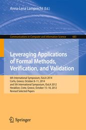 Leveraging Applications of Formal Methods, Verification, and Validation