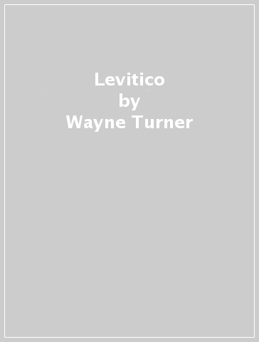 Levitico - Wayne Turner