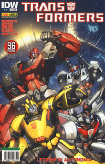 Lezione di autonomia. Transformers. 2. - James Roberts - Nick Roche - Alex Milne - John Barber - Andrew Griffith