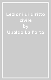 Lezioni di diritto civile