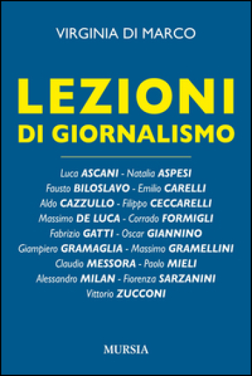 Lezioni di giornalismo - Virginia Di Marco