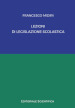 Lezioni di legislazione scolastica