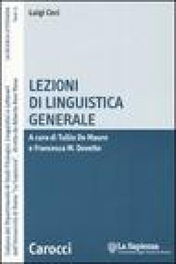 Lezioni di linguistica generale - Luigi Ceci