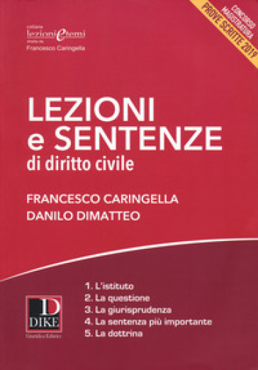 Lezioni e sentenze di diritto civile 201872019. Con espansione online - Francesco Caringella | 