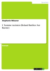 Lhomme racinien (Roland Barthes: Sur Racine)