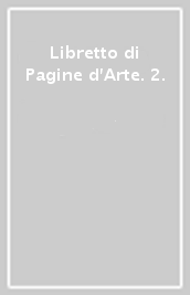 Libretto di Pagine d