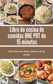 Libro de cocina de comidas ONE POT de 15 minutos