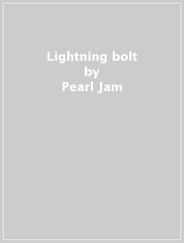 Lightning bolt - Pearl Jam