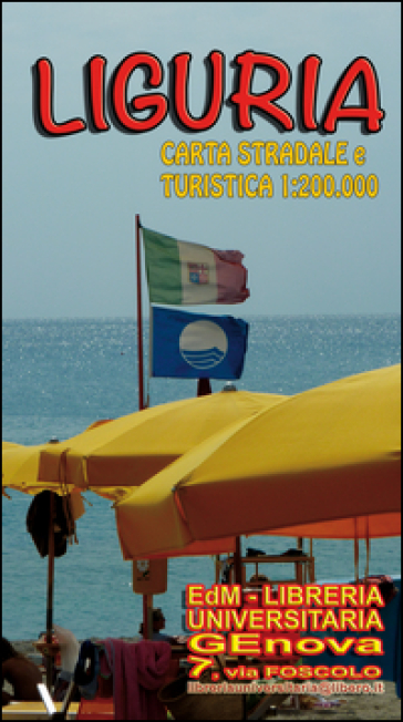 Liguria carta stradale 1:200.000 - Stefano Tarantino