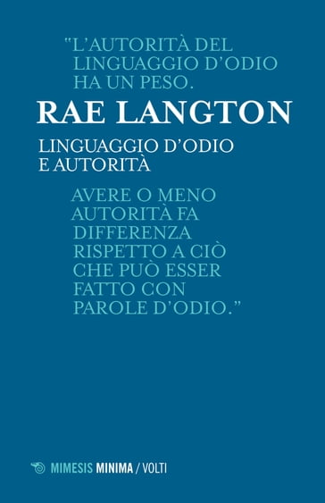 Linguaggio d'odio e autorità - Rae Langton