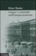 Lingue e comunità nell Europa moderna