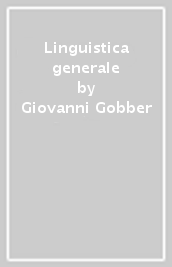 Linguistica generale