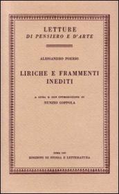 Liriche e frammenti inediti