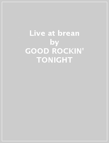 Live at brean - GOOD ROCKIN