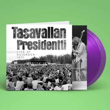Live at ruisrock 1971 - transp. purple - TASAVALLAN PRESIDENT