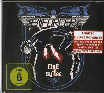 Live by fire (cd+dvd ltd.edt.) - Enforcer