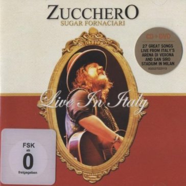 Live in italy + dvd - Zucchero Sugar Fornaciari