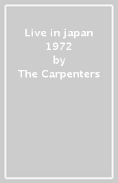 Live in japan 1972