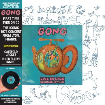 Live in lyon 1972 - Gong