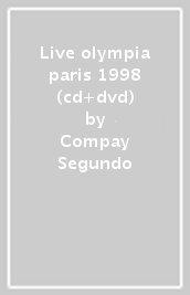 Live olympia paris 1998 (cd+dvd)