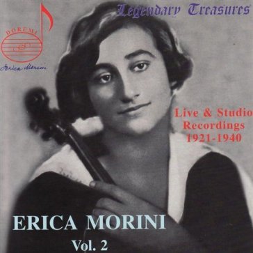 Live & studio record.v.2 - ERICA MORINI