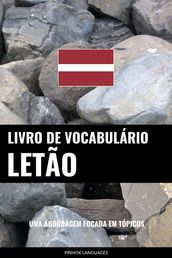 Livro de Vocabulário Letão