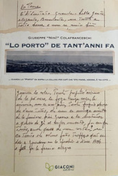 «Lo Porto» de tant anni fa