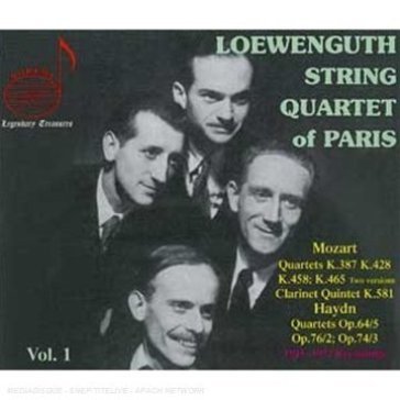 Loewenguth quartet vol.1- - Wolfgang Amadeus Mozart - Franz Joseph Haydn