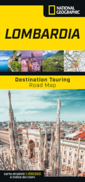 Lombardia. Destination Touring. Road map 1:250.000