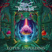 Lotus unfolding - blue edition