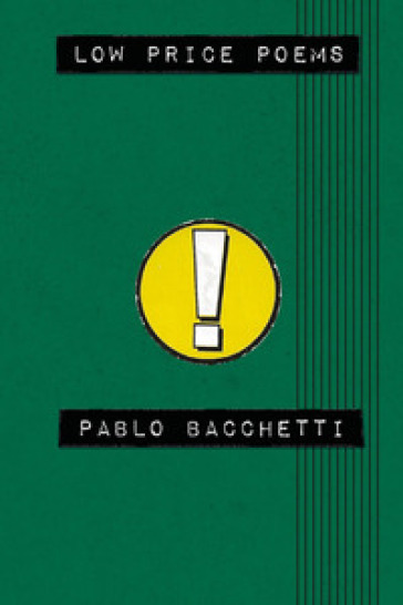 Low price poems - Pablo Bacchetti